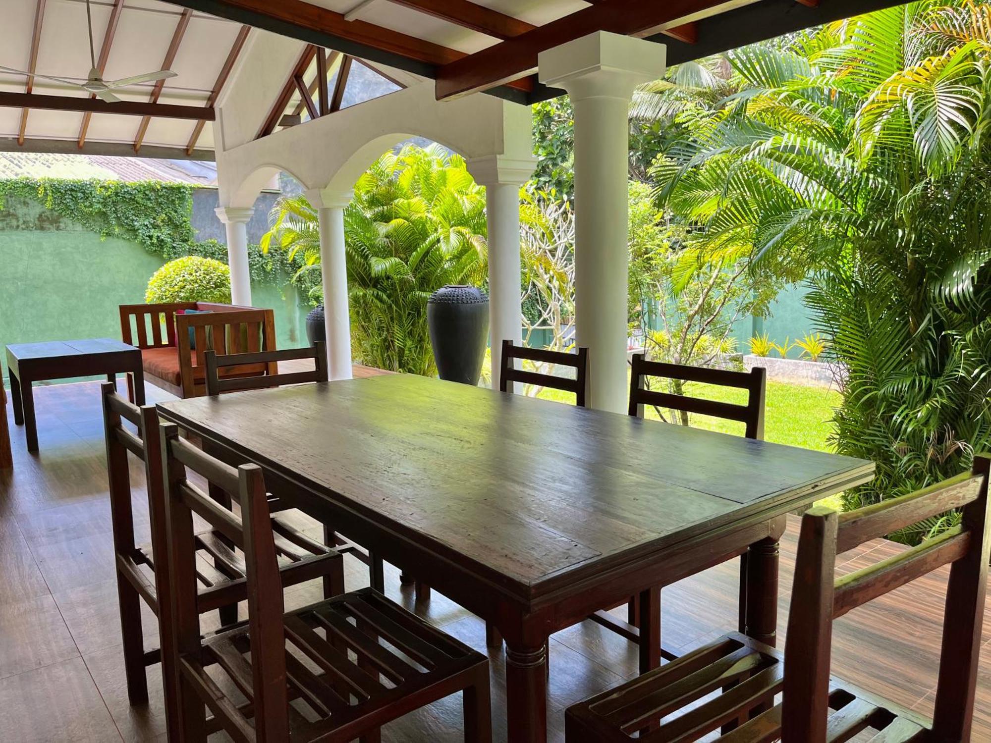 Garden Haven Hikkaduwa Villa Exterior photo